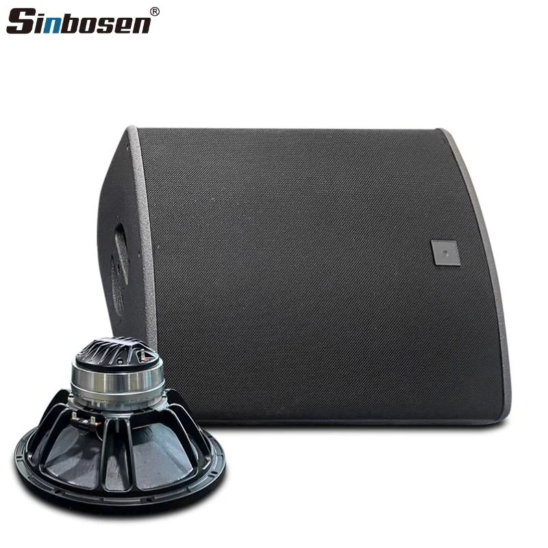 12X 12 Inch Coaxial Passive Monitor Cabinet, Outdoor Stage Audio Speaker