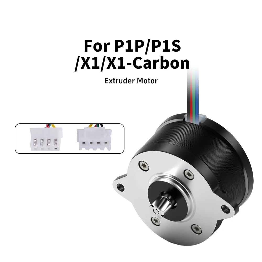 

Для экструдеров Bambu Lab серий X1/P1: 36-контактный шаговый двигатель с 9-зубчатой спиральной шестерней для Bambulab X1/X1C/P1P/P1S
