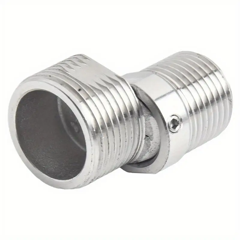 1PC 360 Degree Adjustable Faucet Angled Curved Foot Eccentric Screw Corner Tap Adapter Faucet Accessories