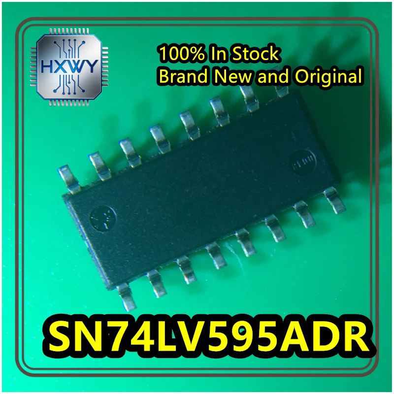 (10/50 pieces) SN74LV595ADR SN74LV595A LV595A SOIC-16 Tri-state Output 8-bit Shift Register Chip Brand New Original Stock