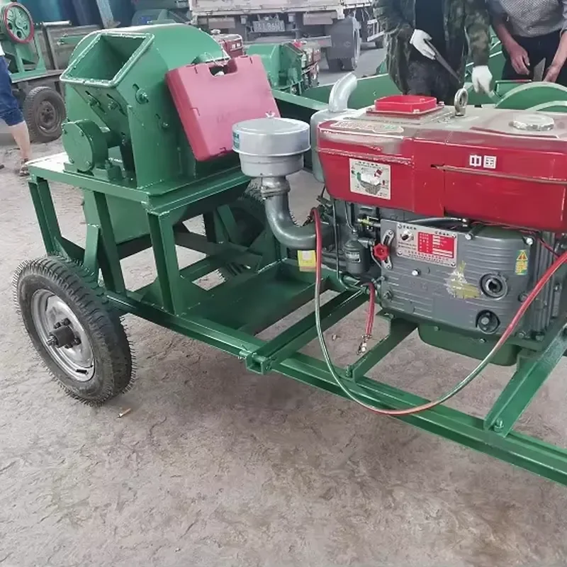 CE Certification QKHigh Speed and High Efficiency Wood Chipper, Easy to Operate, Wood Log Crusher, Sawdust Making Machine,