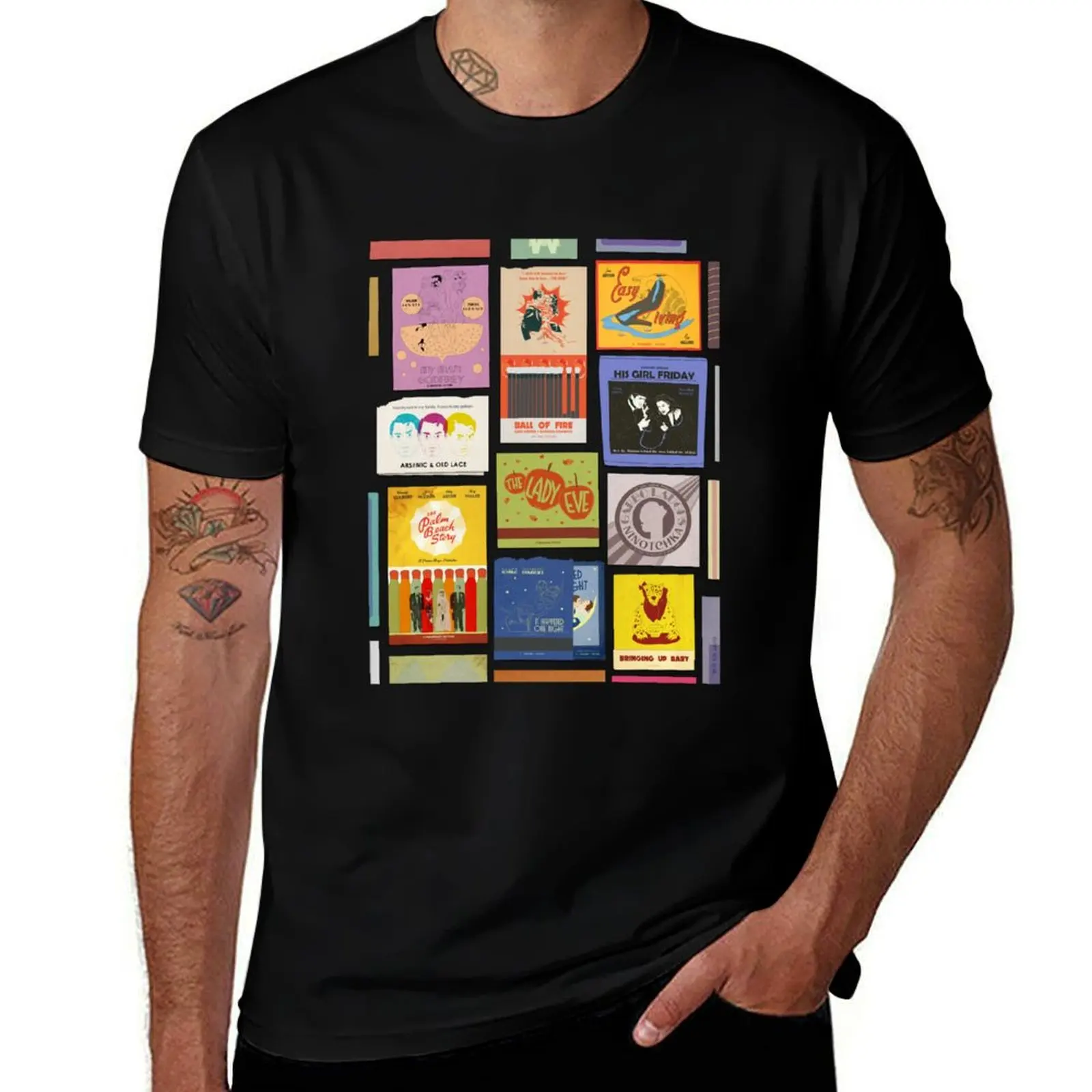 screwball comedies matchbook covers T-Shirt Work Casual Loose Fit T-Shirt
