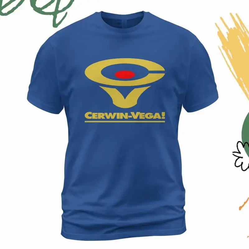 Camiseta con Logo de Cerwin Vega hecha en EE. UU., talla S 5Xl