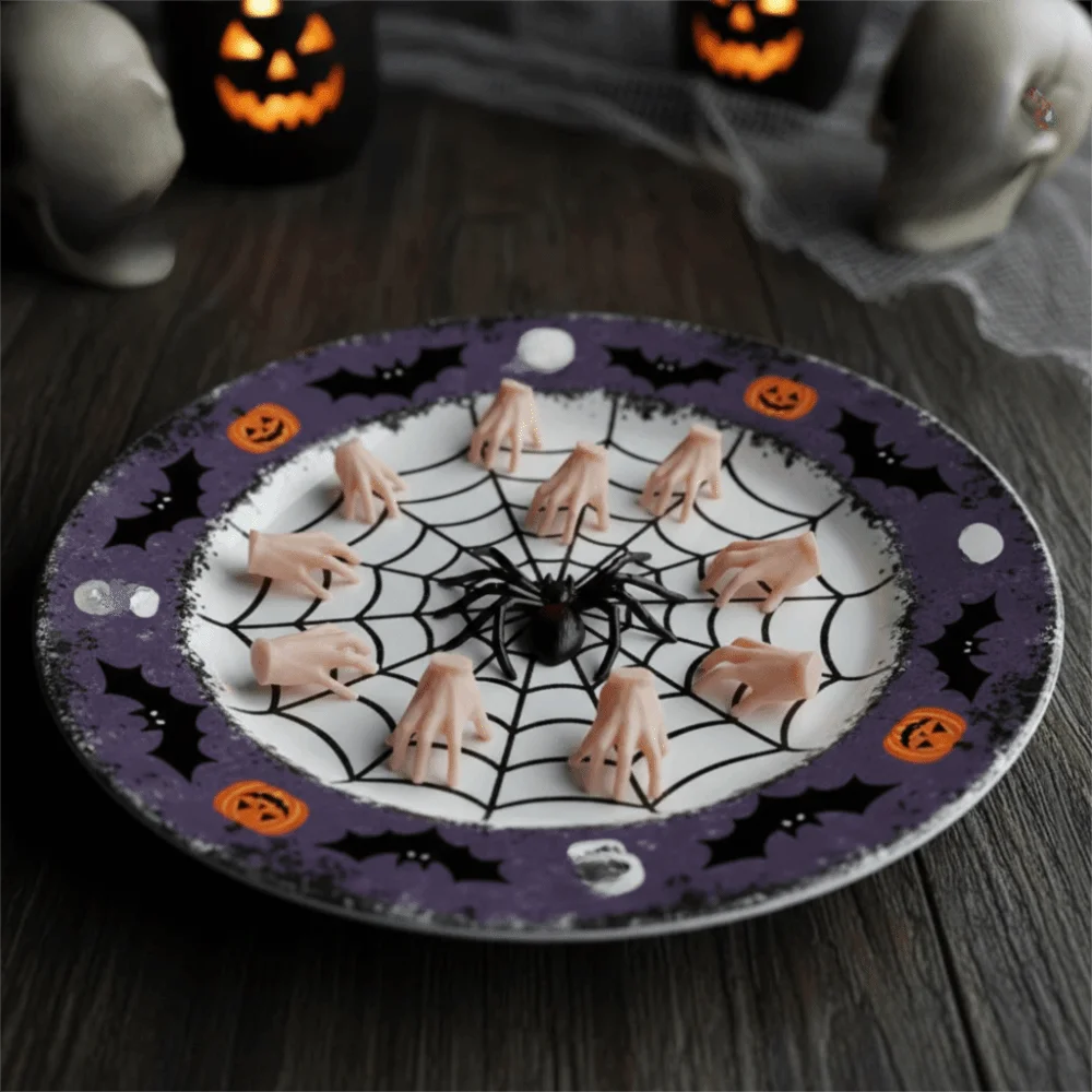 15 Piece Simulated Halloween Mini Hand Flesh-colored Grasping Posture Mini Hands Model Plastic Mini Hand Part Ornament Dish