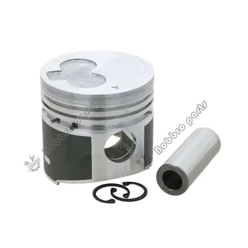 K4F Piston With Pin Snap Rings For Mitsubishi MT22 MT24 MTX24 Tractor Engine Parts