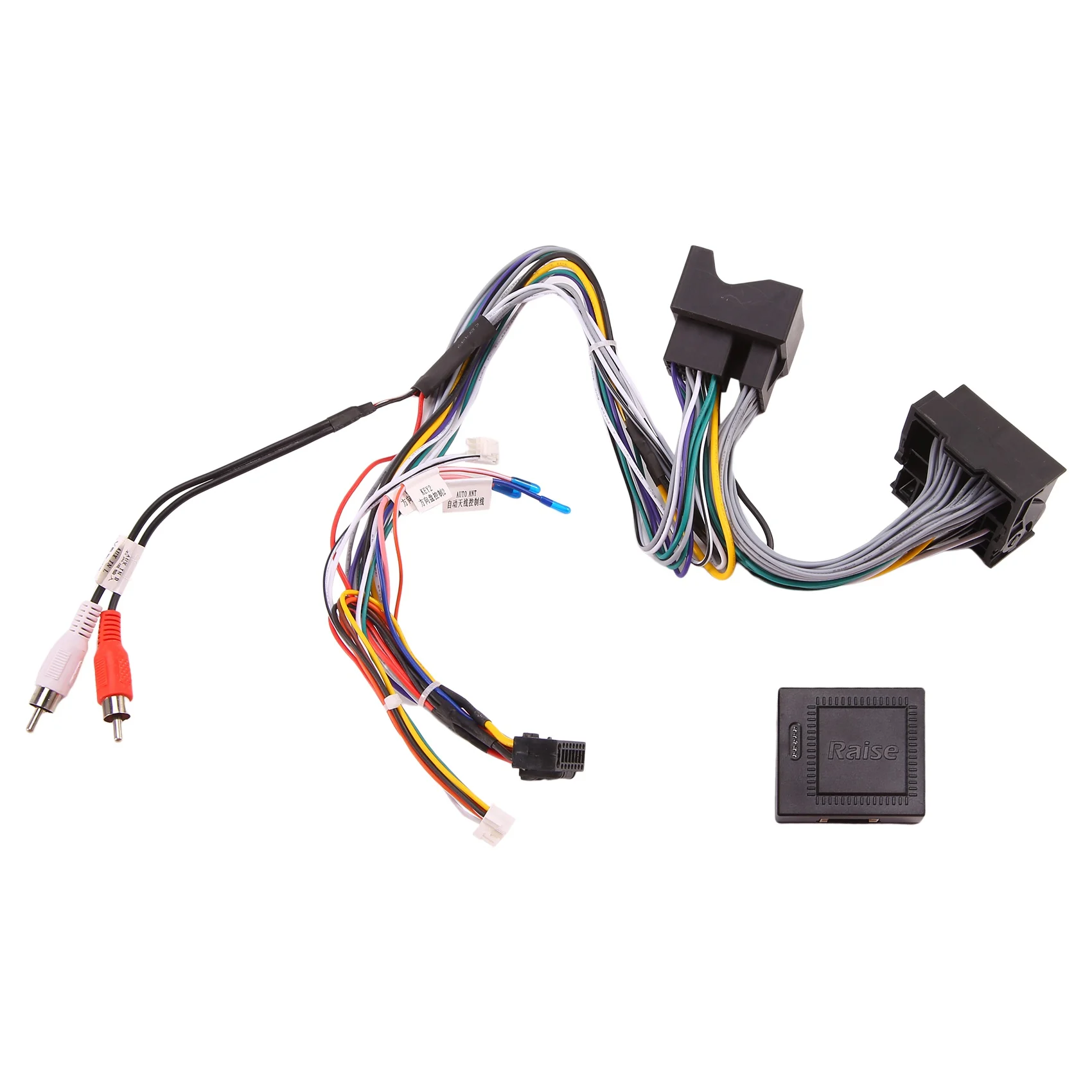 Samochodowe Stereo Audio 16 PIN Android Wire Canbus Box Adapter dla Peugeot 407 2004-2009