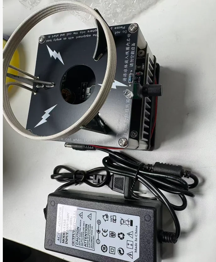 

Ion Ball for Stunning Visual Effects and Energy Display Plasma Ring, Tesla Ring, Plasma Ark Reactor, Inert Gas Luminescent Ball