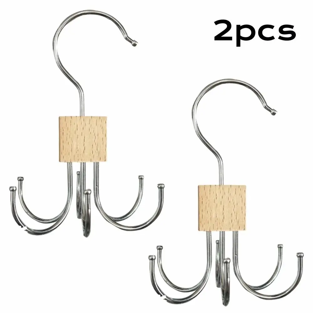 360 Rotating Storage Hanger Hook for Belts and Ties
