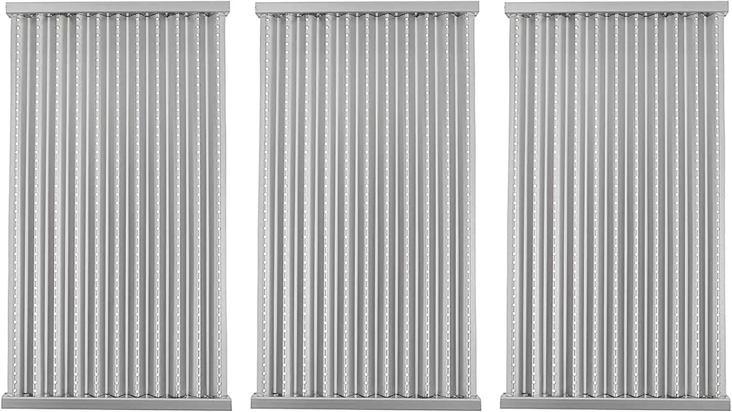 

17 Inch BBQ Emitter Plates Replacement for Infrared Grills, Compatible with Multiple Models
