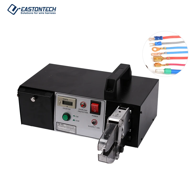 

EW-10ET 6B2 Electrical Crimping Tools Automatic Wire Stripping Crimping Machine