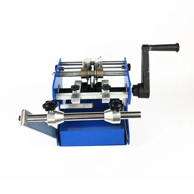 Máquina formadora de resistores, máquina formadora de fita, máquina formadora de resistência com manivela manual
