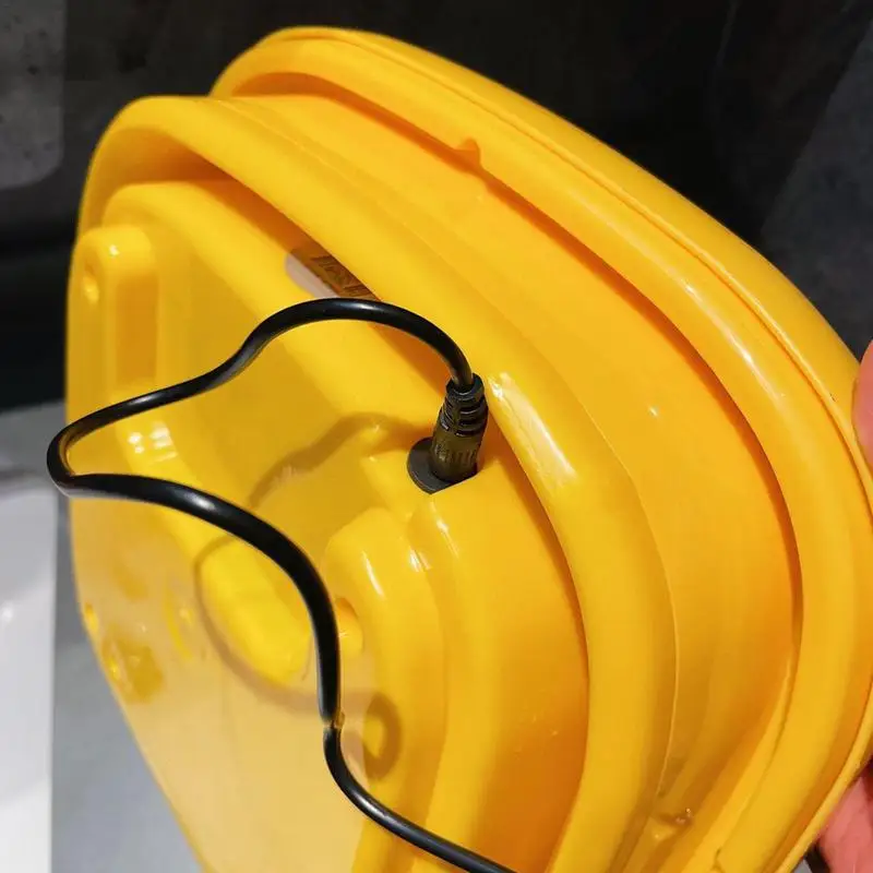 Mini Washing Machine Kids Clothes Washer Machine Yellow Duck Design Clothes Washing Tool For Apartment Dorm Camping RV Travel