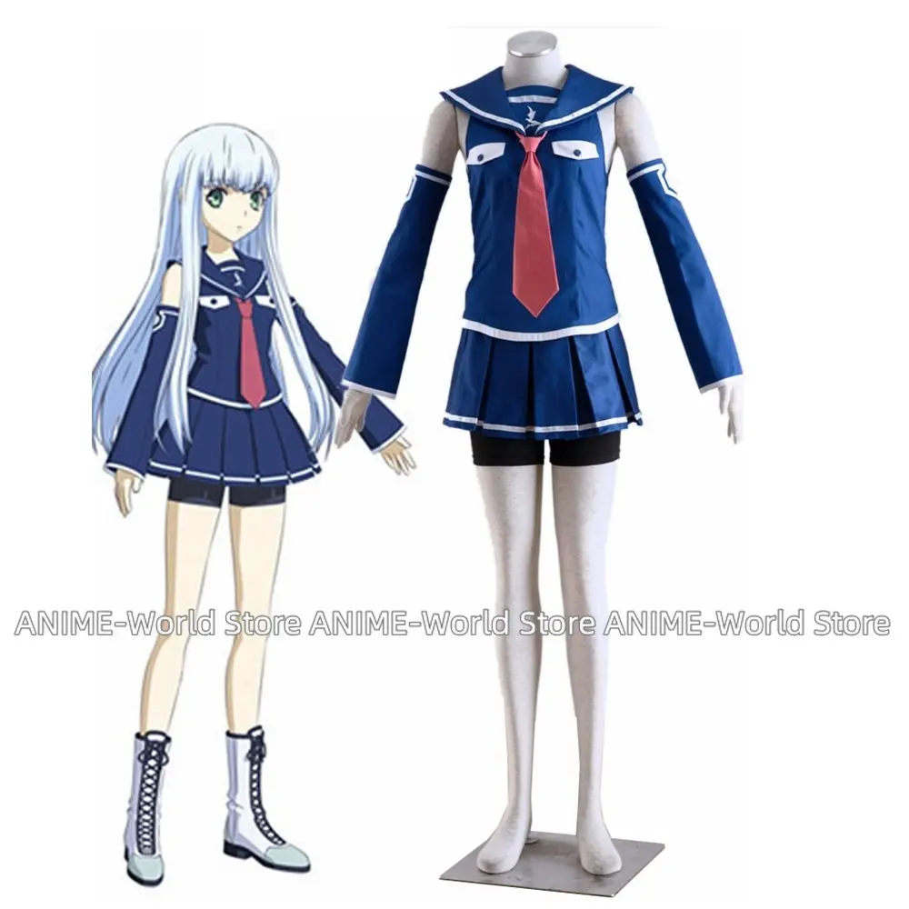 

Unisex Anime Cos Arpeggio of Blue Steel Iona 401 Cosplay Costumes Outfit Halloween Christmas Uniform Custom Size