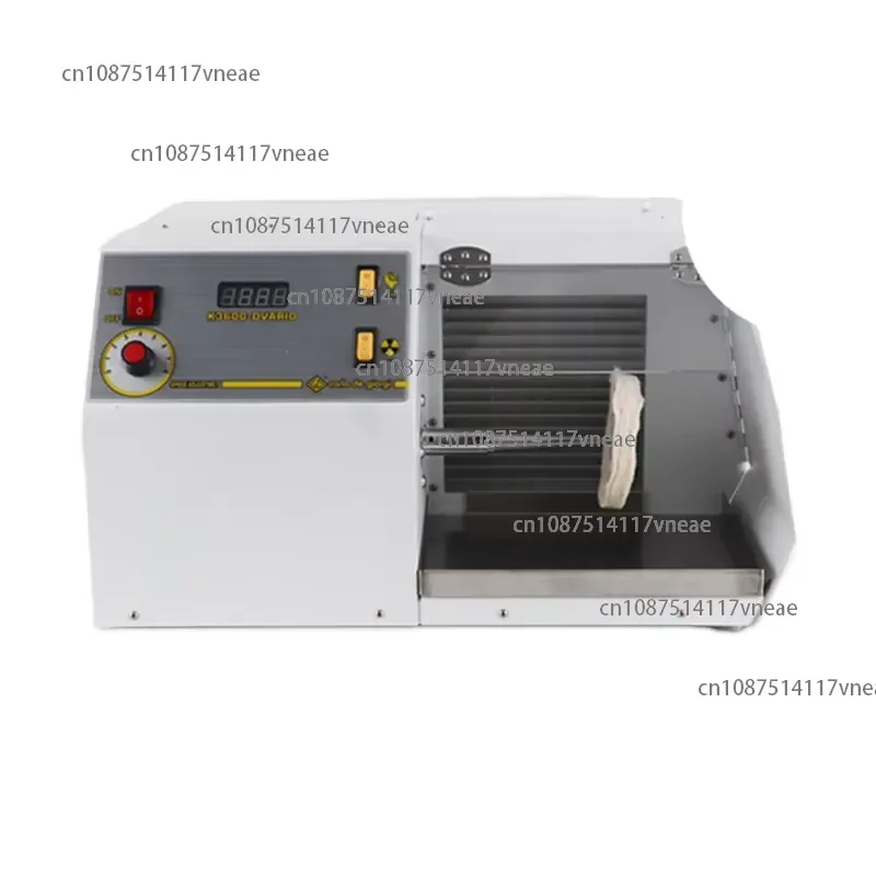 K3600 Heavy-Duty Single Spindle Bench Polisher Integrated Dust Extraction System Metal Polishing Machine for Clean Deburring