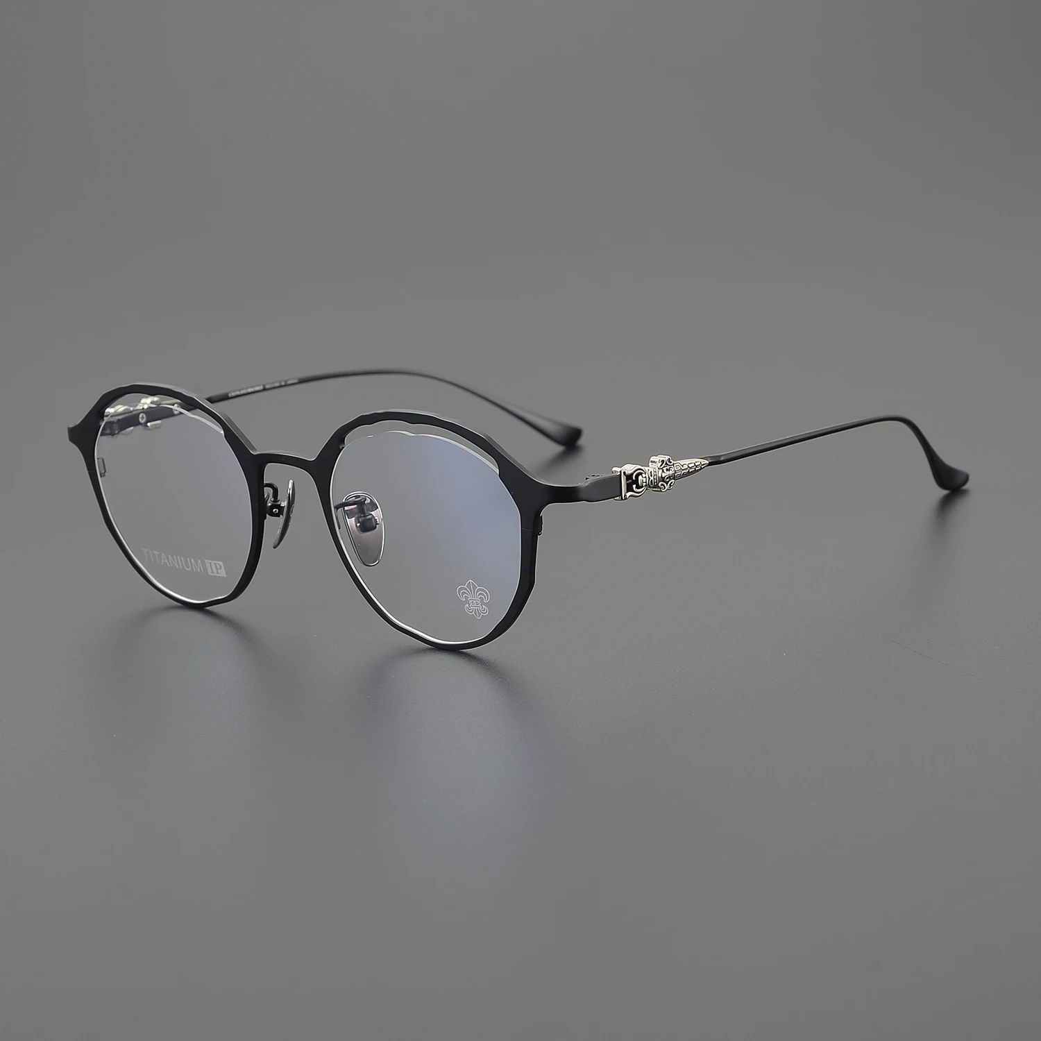 2024 New Fashion Alloy Men'S And Women'S Eyewear Luxury Brand Designer Ultra-Light Round Optical Prescription Glasses Frame