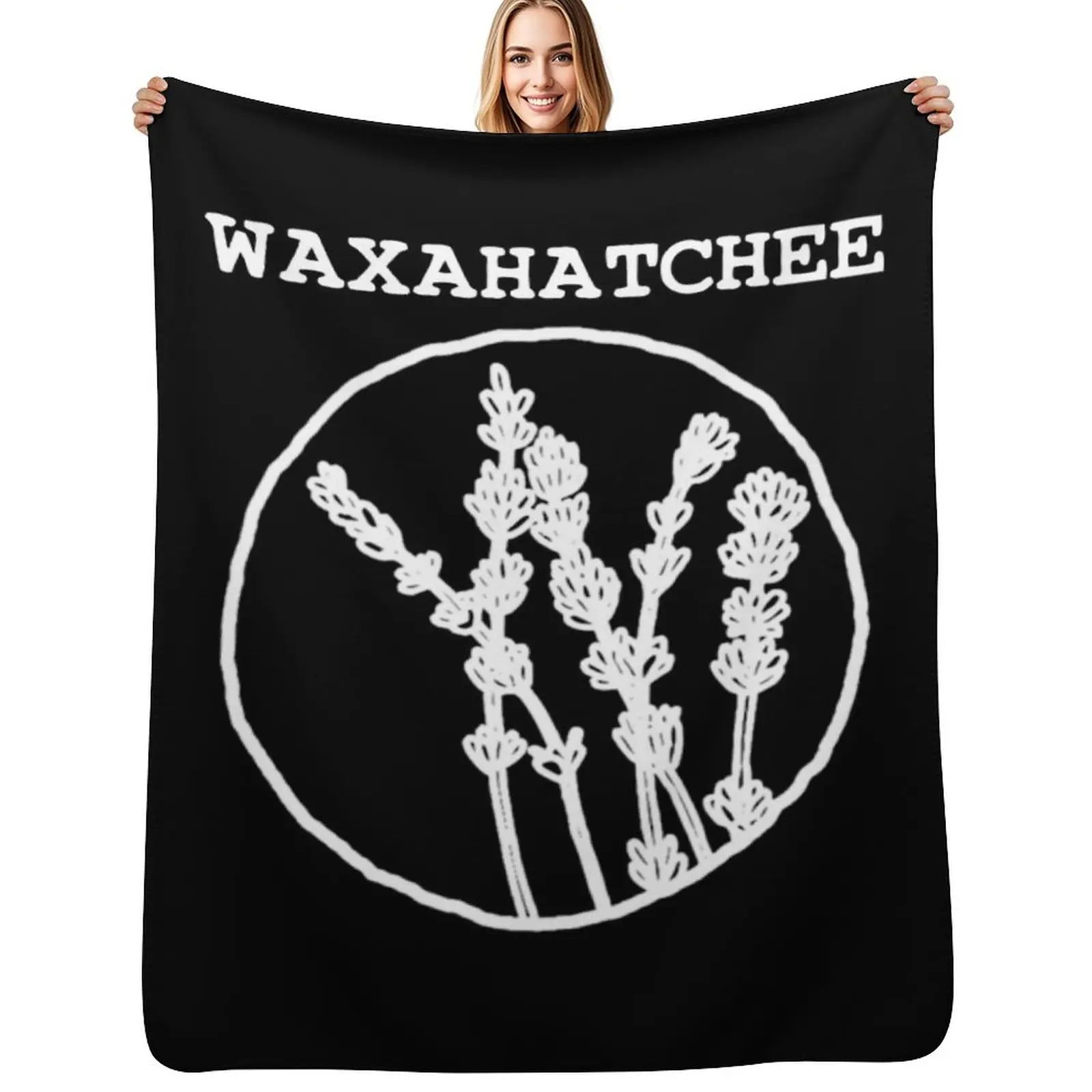 Waxahatchee Throw Blanket Stylish Decor Blanket Gift for Friends Roommate