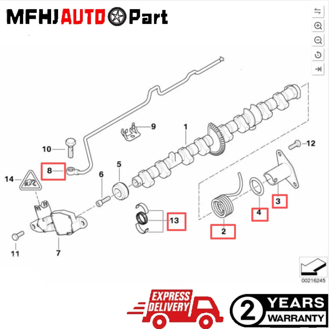 Eccentric Shaft Kit Fit For BMW E46 E90 316i 318i 320i 118i 120i 11377578543 11377508254 11377576093 11377510030