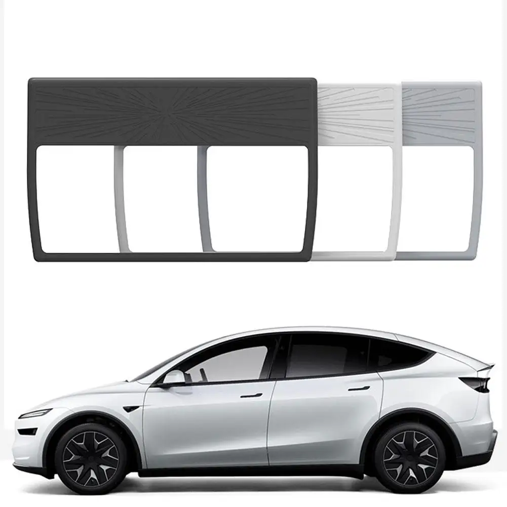 16inch Silicone Protective Frame Edge Cover For Tesla Model Y Juniper Model 3 Highland Central Control Display Screen Protector