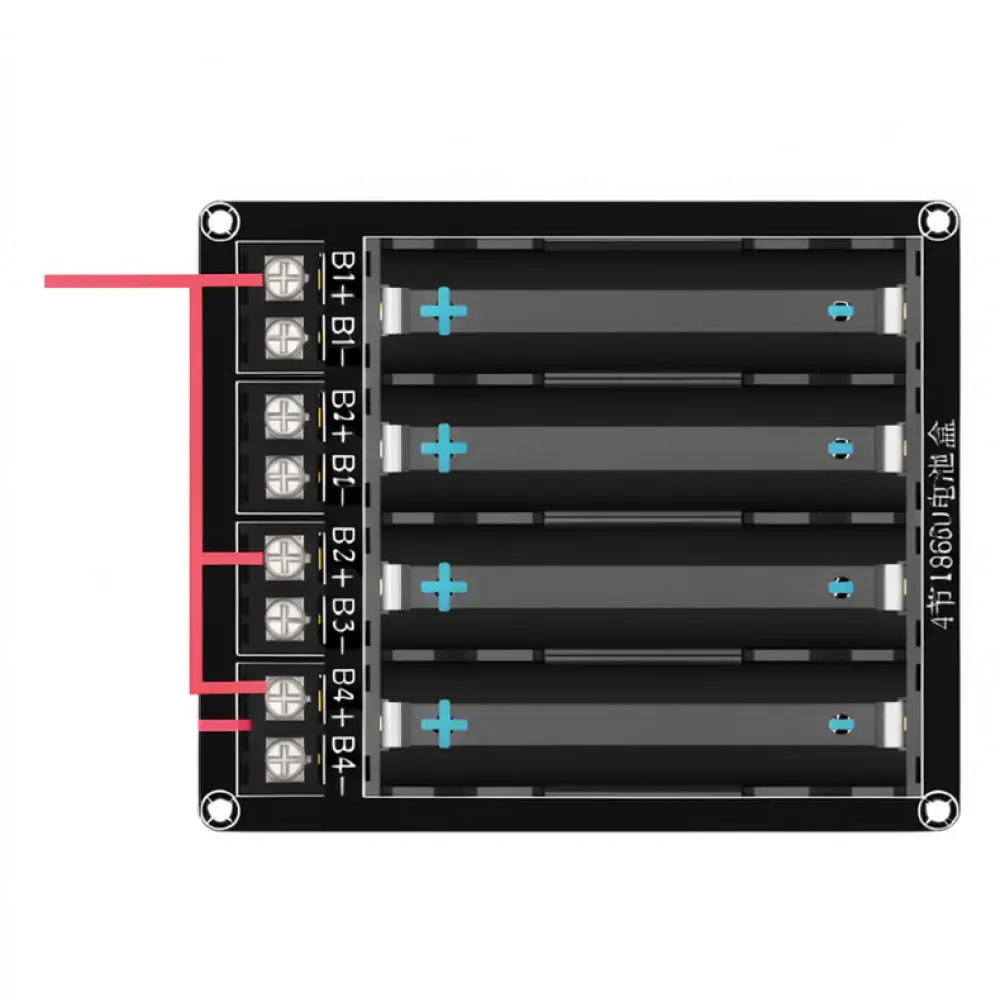 Solderless Lithium Battery Case For Your For Cee Holder DIY Electronic Power Tray Storage Organizer Prototype