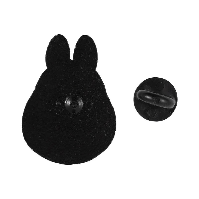 Character Brooch Cartoon Little Girl Shape Metal Badge Small Gift Wholesale Bag Pins and Badges Backpack Accessories Lapel Pin