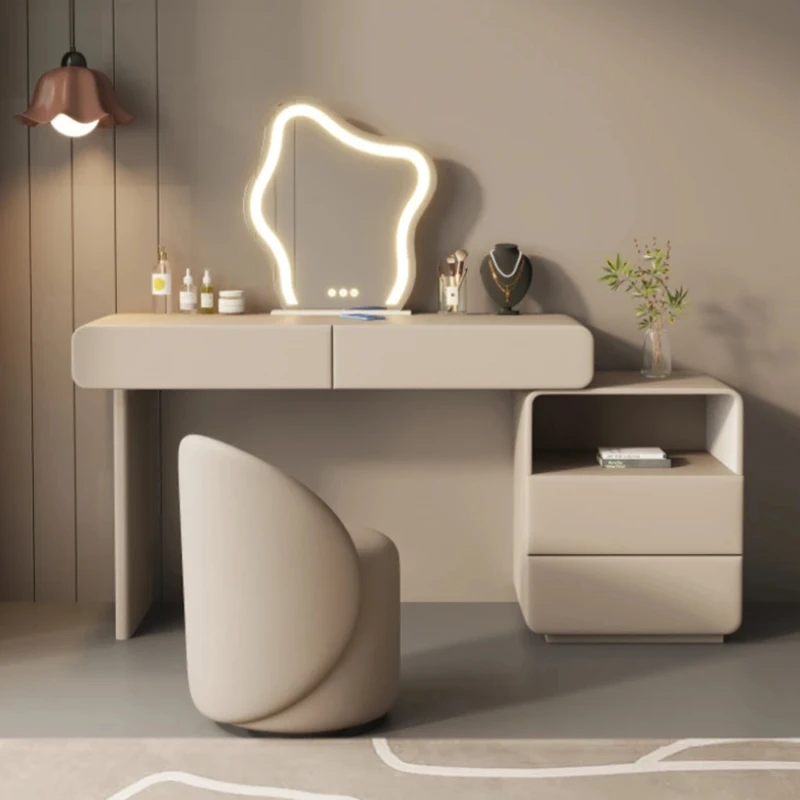 

Modern Small Vanity Table Dresser Aesthetic Luxury Storage Dressing Table Makeup Minimal Tocador Maquillaje Furniture Bedroom