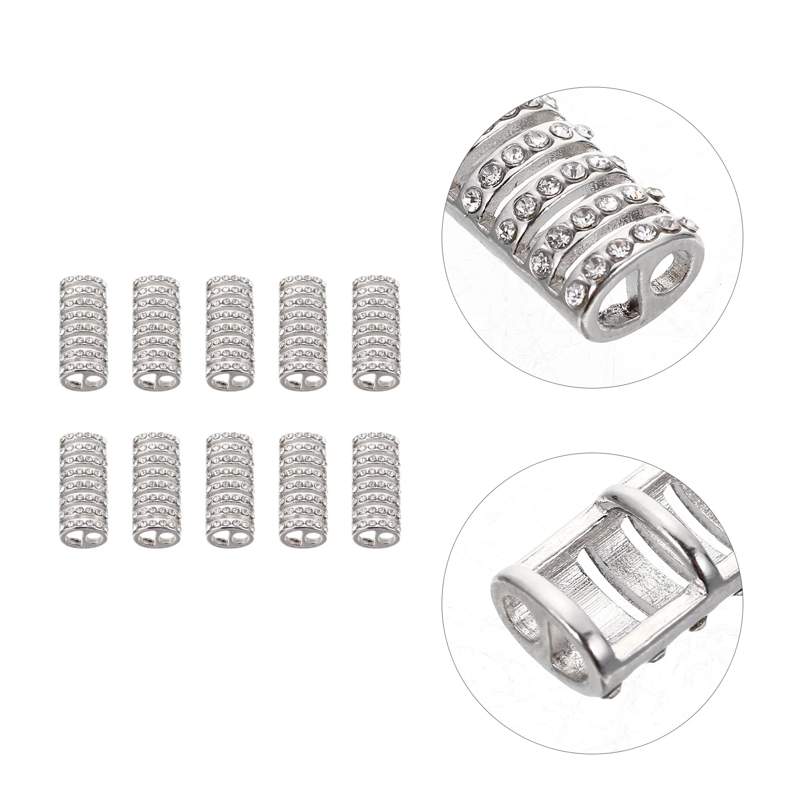 10 szt. Złącze paska Ozdobny adapter do zegarka Pasek do zegarka Akcesoria Zasilanie ze stopu