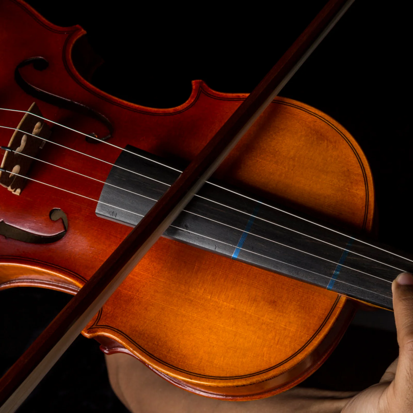 

3 Pcs Fingering Stickers PVC Mini Fretboard Violin Notes Tapes Cello Phoneme Labels Supplies Practice Beginner Friendly Safe