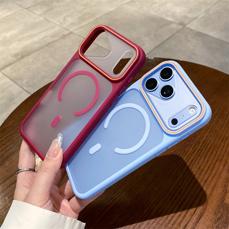 Casing Magnetik Transparan Mat - Apple Iphone 16 ulasan dan harga