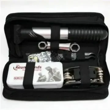 Kit de herramientas de reparación portátil para bicicleta de montaña, llave de bomba de aire, pegamento, reparación de neumáticos, traje de combinación de gestión de inflación