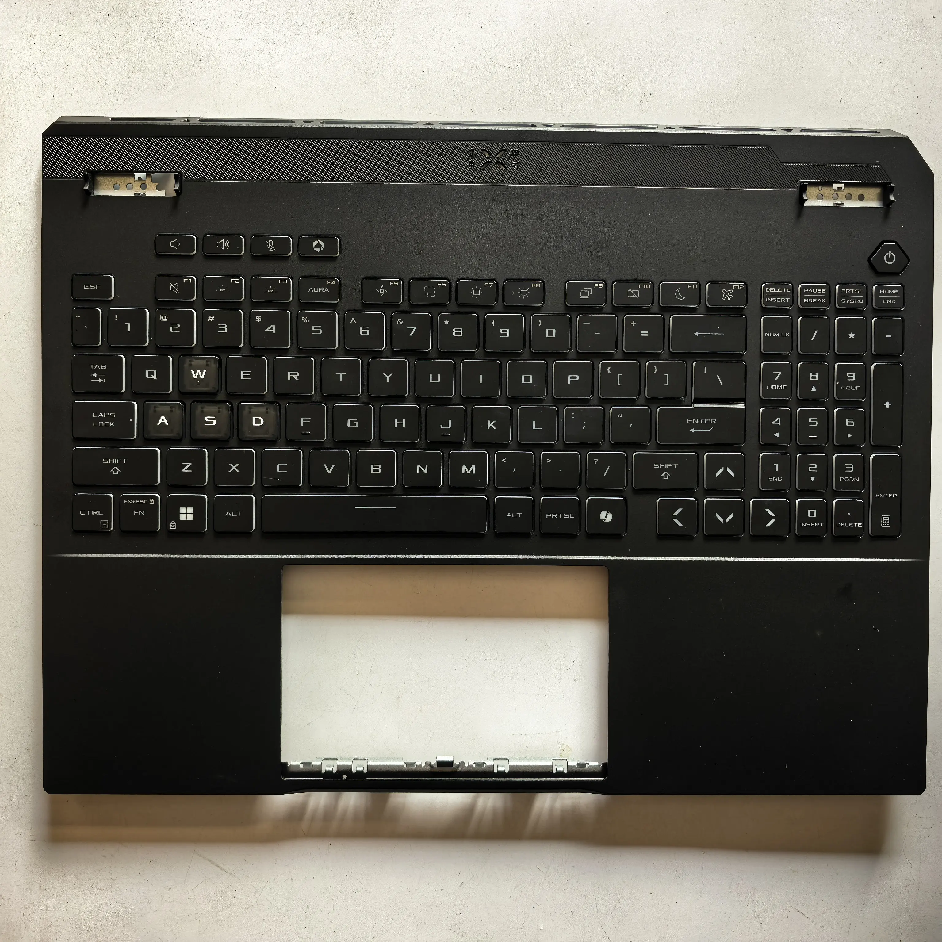 US backlit new laptop palmrest cover with keyboard for ASUS TUF A16 FX608 FA608 FA608W