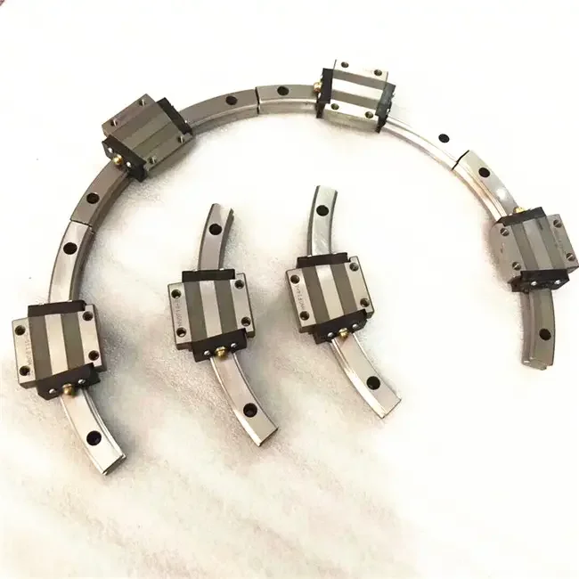 HCR15A Linear Guide Rail HCR15A+60/300R HCR15A2UUC1+60/300R-6T Block Curved Linear Guide for CNC