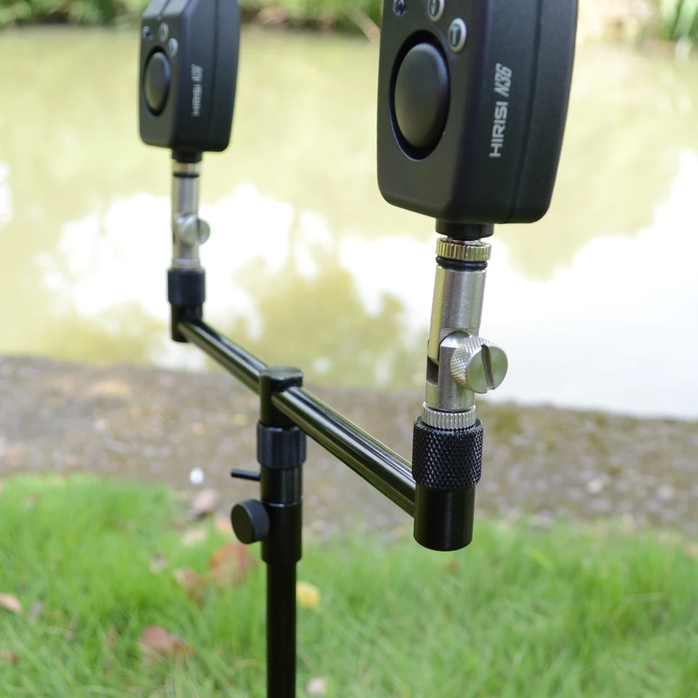 Carp Fishing Tackle Stainless Steel Angle Adaptor Connector Rod Pod Bank Stick Rest