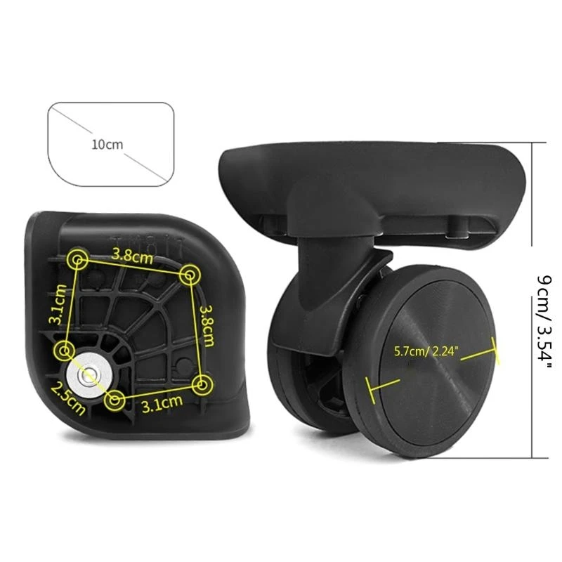 

G5AE 1 Pair Replacement Luggage Portable Suitcase Luggage Parts