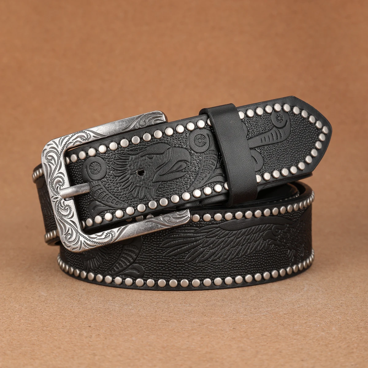 1pcs men's multi-color PU needle buckle belt suitable for leisure business gifts