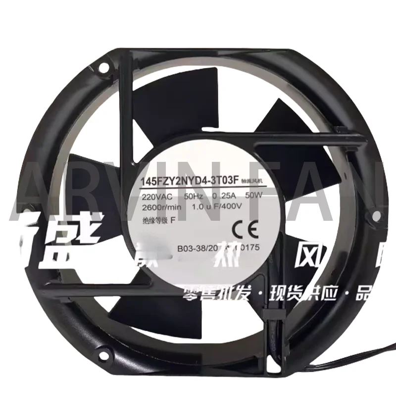 

Brand new 145FZY2NYD4-3T03F 220V 0.25A 50W 2600r/min Fan
