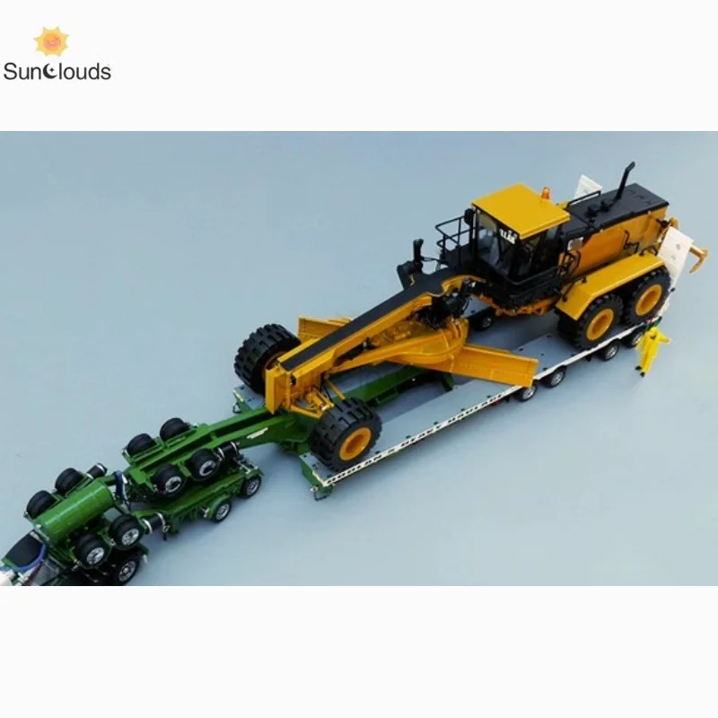 For CATERPILLAR Model CAT 24M Motor Grader 55264 Alloy 1:50 Scale Die Cast Model Toy Car & Collection Gift & Display & Souvenir