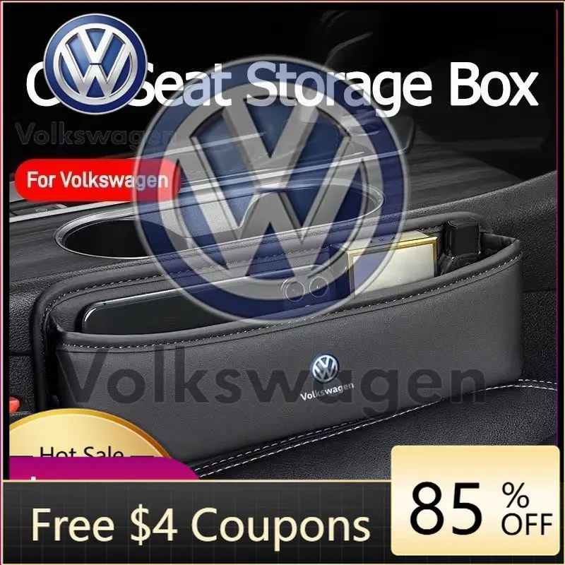 

Наклейка на автомобиль 2026: Новые стильные молдинги для Volkswagen VW, органайзер-ящик для хранения в зазоре сиденья для Volkswagen Polo GTI Golf Touran