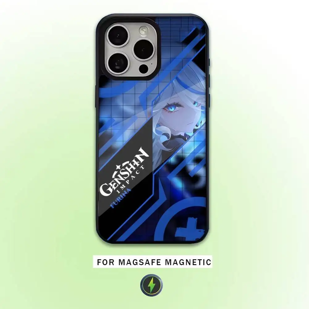 حافظة هاتف شيروكو A-Archive باللون الأزرق لهاتف iPhone17,16,15,14,13,12,11 Plus، Pro Max Magsafe شحن لاسلكي مغناطيسي