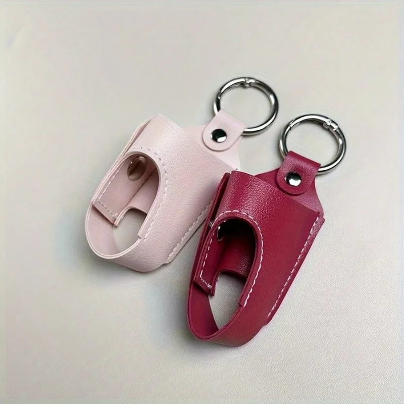 Asthma Inhaler Keychain Holder Casual Style Cough Bottle Protector Portable Available In Black Blue Pink Grey For Outdoor Use