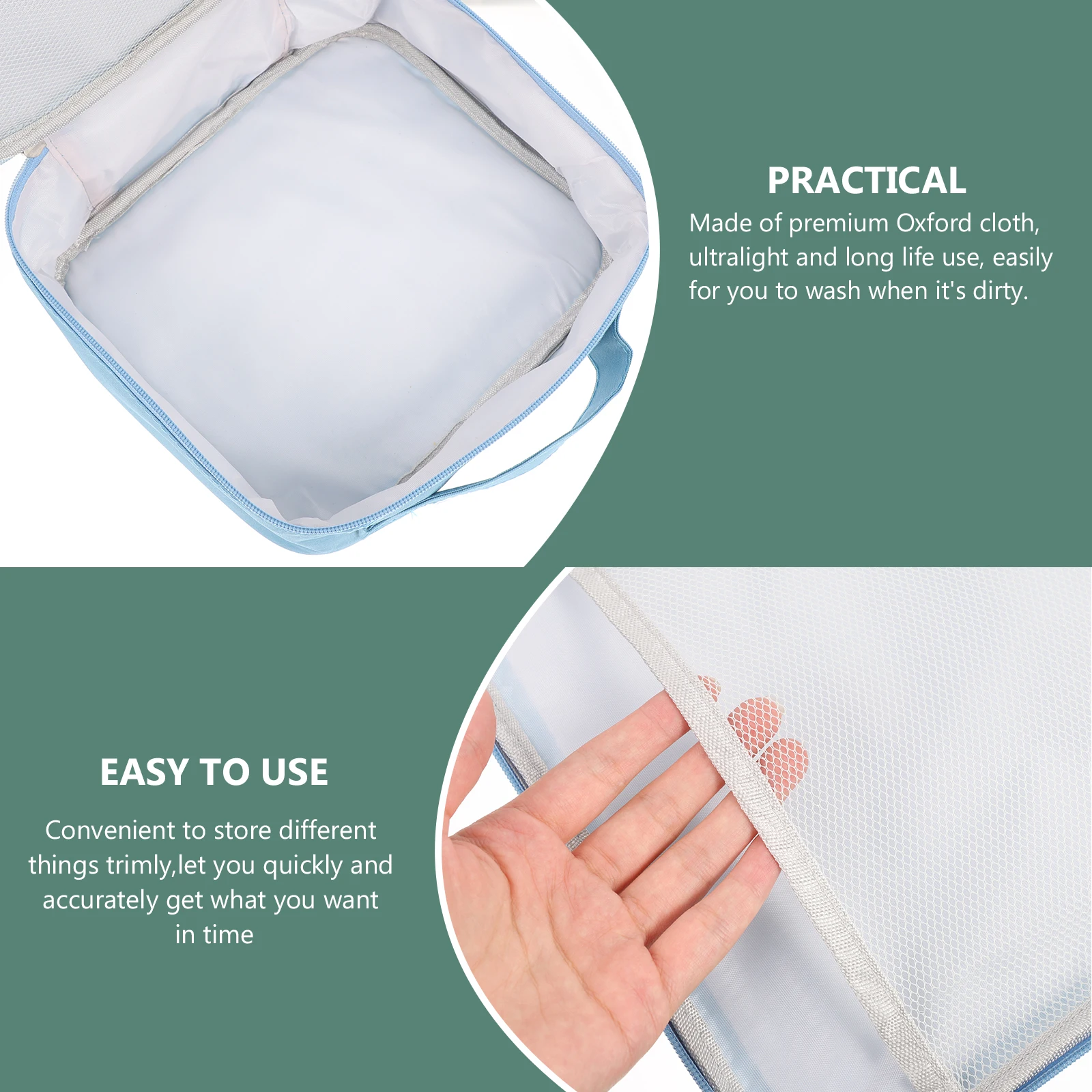 

Premium Oxford Cloth First Aid Bag Portable Medical Storage Organizer Travel Emergency Pouch For Medicine Scissors Bandages