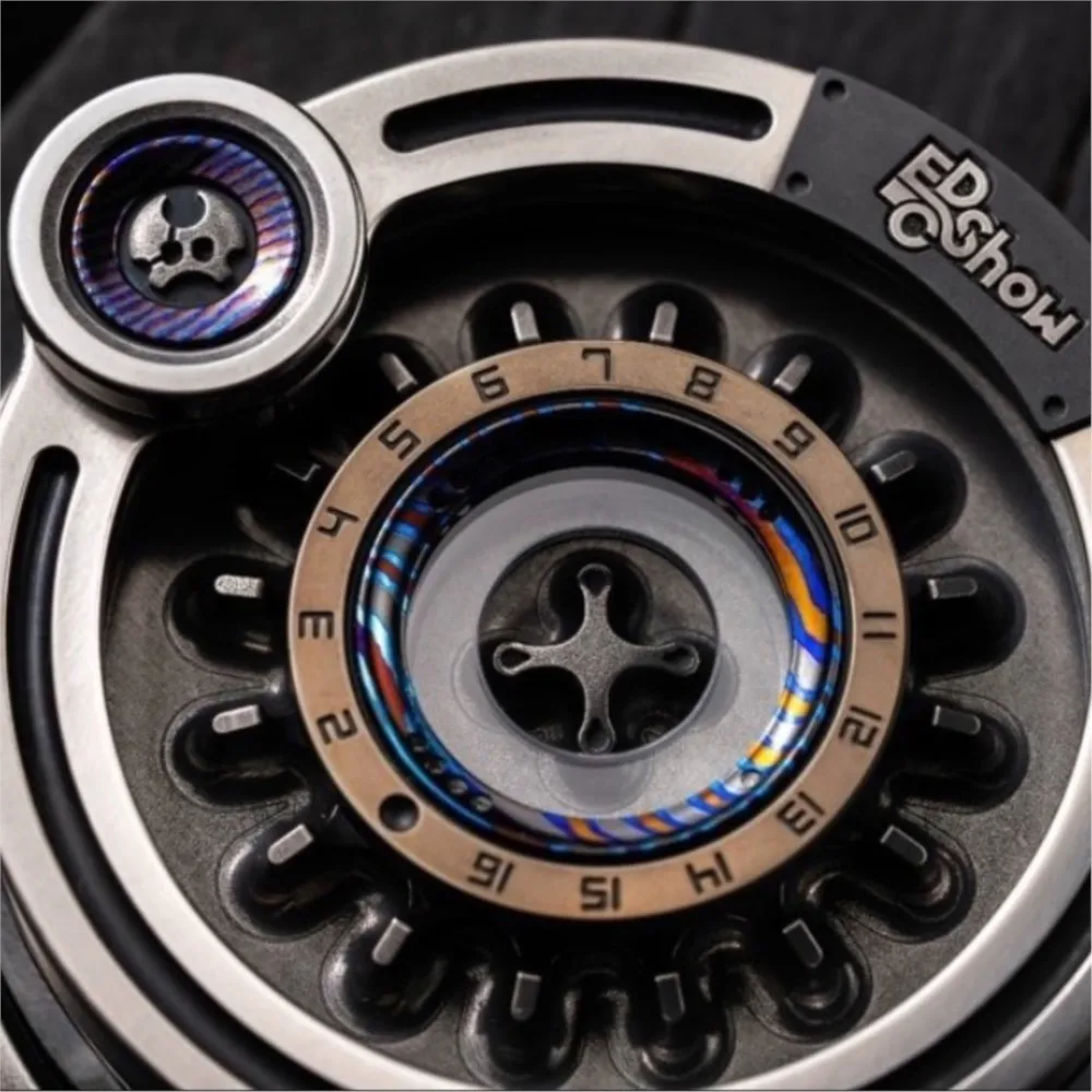 LAUTIE Carnival Mega Spinner 2099 Series Zircuti Patch Fidget Spinner Portable Office Desk Accessories Limited 100 PCS EDC Show