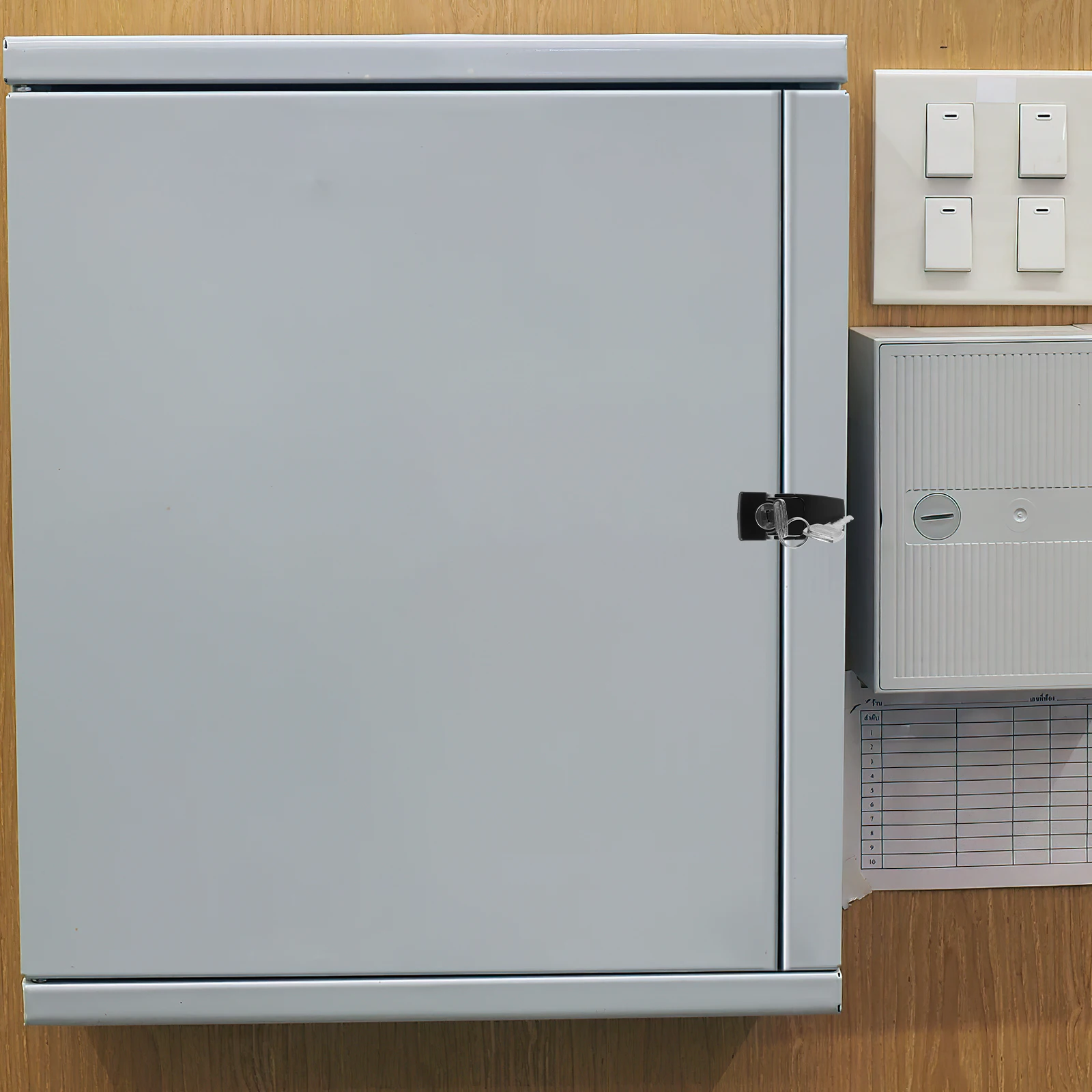 

Aluminum Alloy Drawer Lock for Cabinets Mailbox Heavy Duty Security Door Keys File Safety Reinforcement
