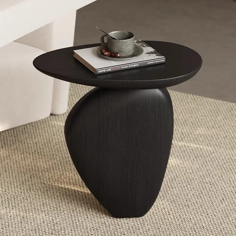 # Tavolino da Caffè Minimalista Unico, Decorazione Moderna in Legno, Tavolino di Design Nordico, Mesa Auxiliar Estetica Postmoderna, Arredamento Postmoderno