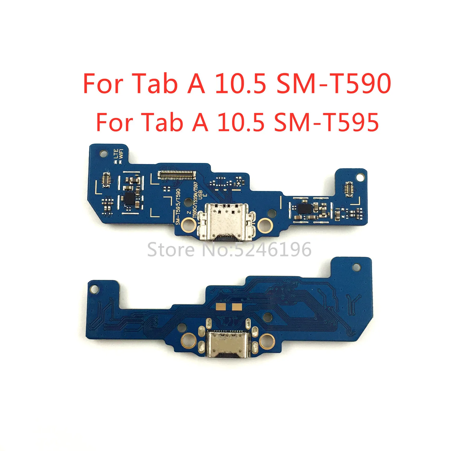 

1pcs USB Charging Port Base Charger For Samsung Galaxy Tab A 10.5 SM-T590 For Samsung Galaxy Tab A 10.5 SM-T595 Replace Part