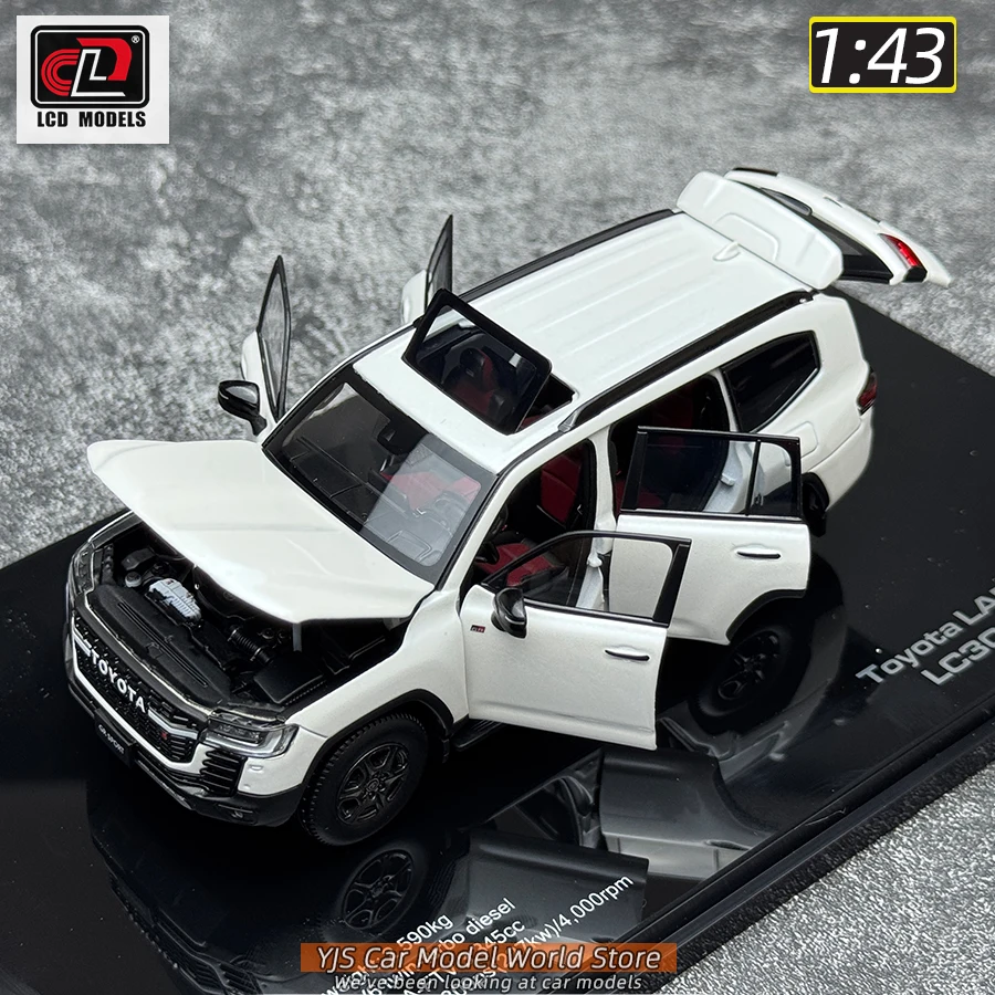 LCD CLD Diecast نموذج 1/43 LC300 SUV GR-نموذج سيارة رياضية نموذج سيارة معدنية عرض ثابت مجموعة هدايا العيد #4