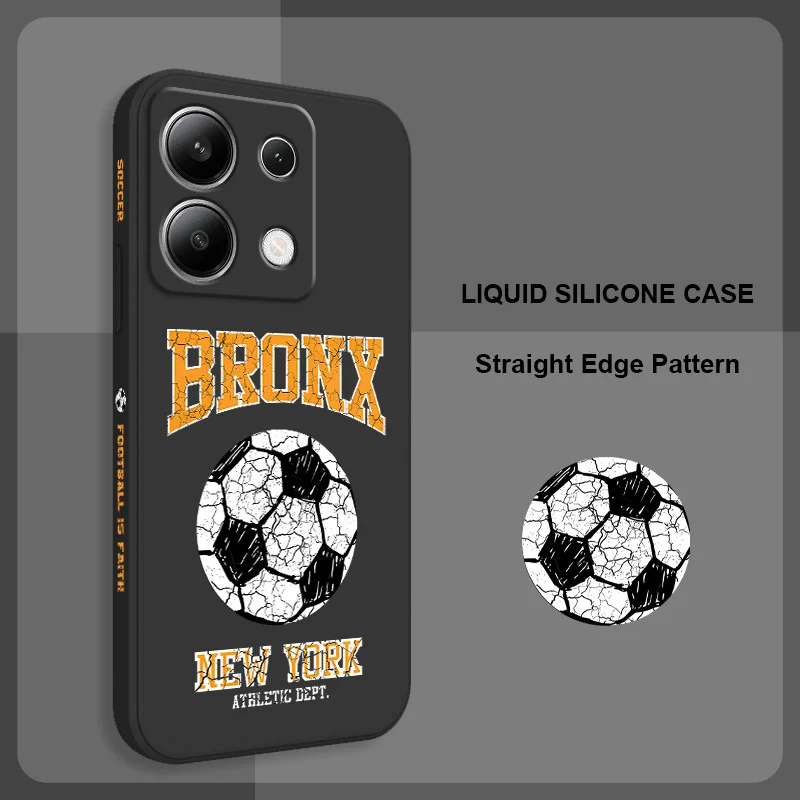 

Sports Storm Phone Case For Xiaomi Redmi Note 14 13 12 12S 11 11S 10 10S 9 9S 14C Pro Plus 4G 5G Liquid Silicone Cover