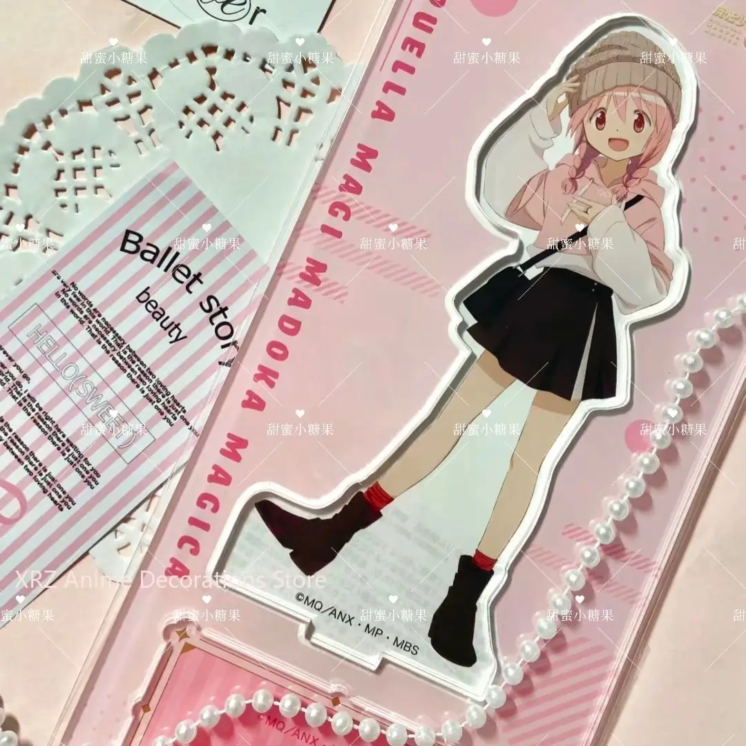 

Новый аниме Puella Magi Madoka Magica Kaname Madoka косплей акриловая подставка аксессуары коллекция настольные украшения рождественские подарки