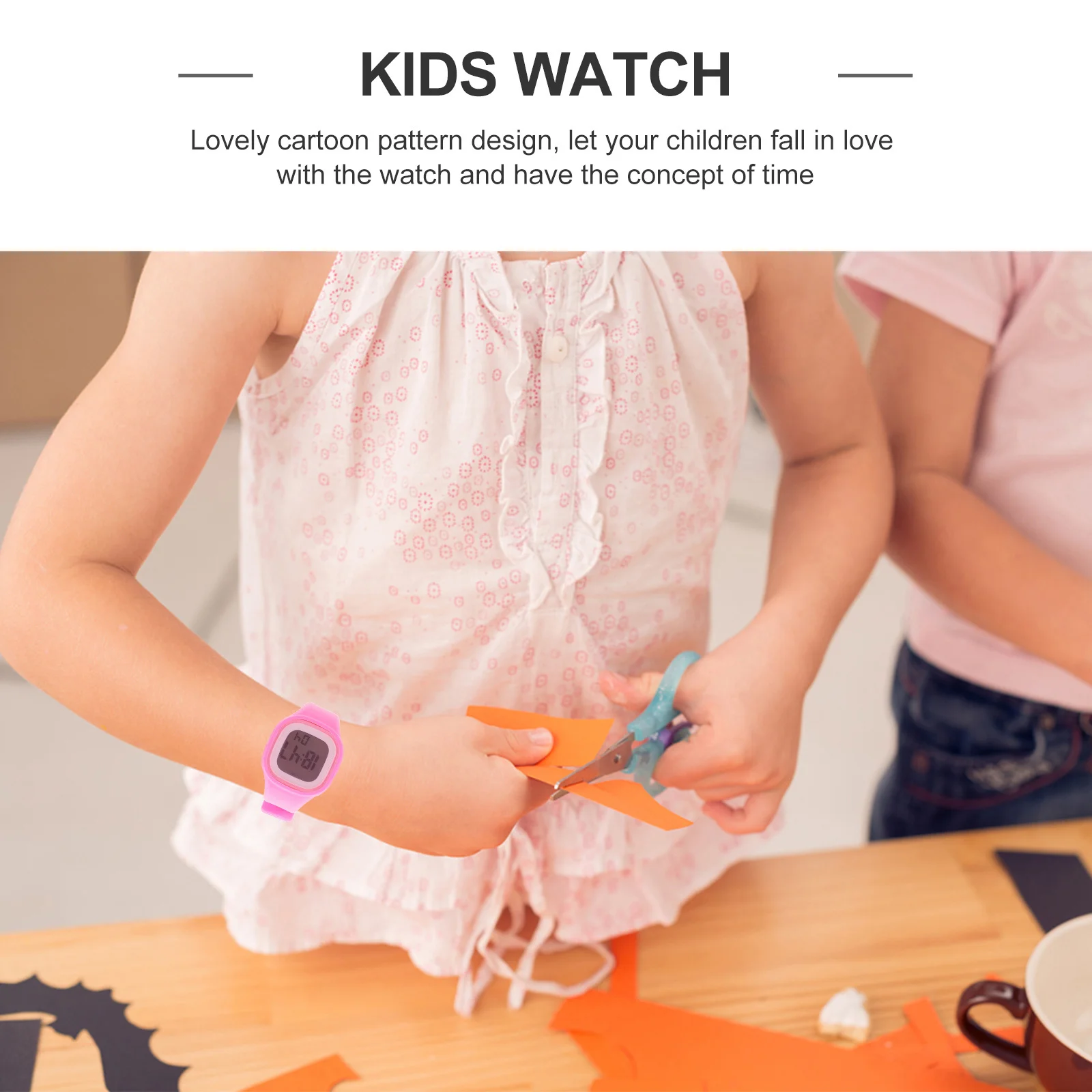 Orologio elettronico colorato Orologio da polso sportivo con cronometro impermeabile rosa Orologio digitale sportivo in silicone per uomo donna