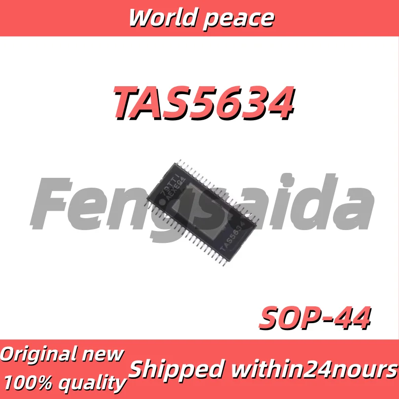 (1pcs)100% Brand new original TAS5634 TAS5634DDRV PTAS5634 Digital Audio Amplifier