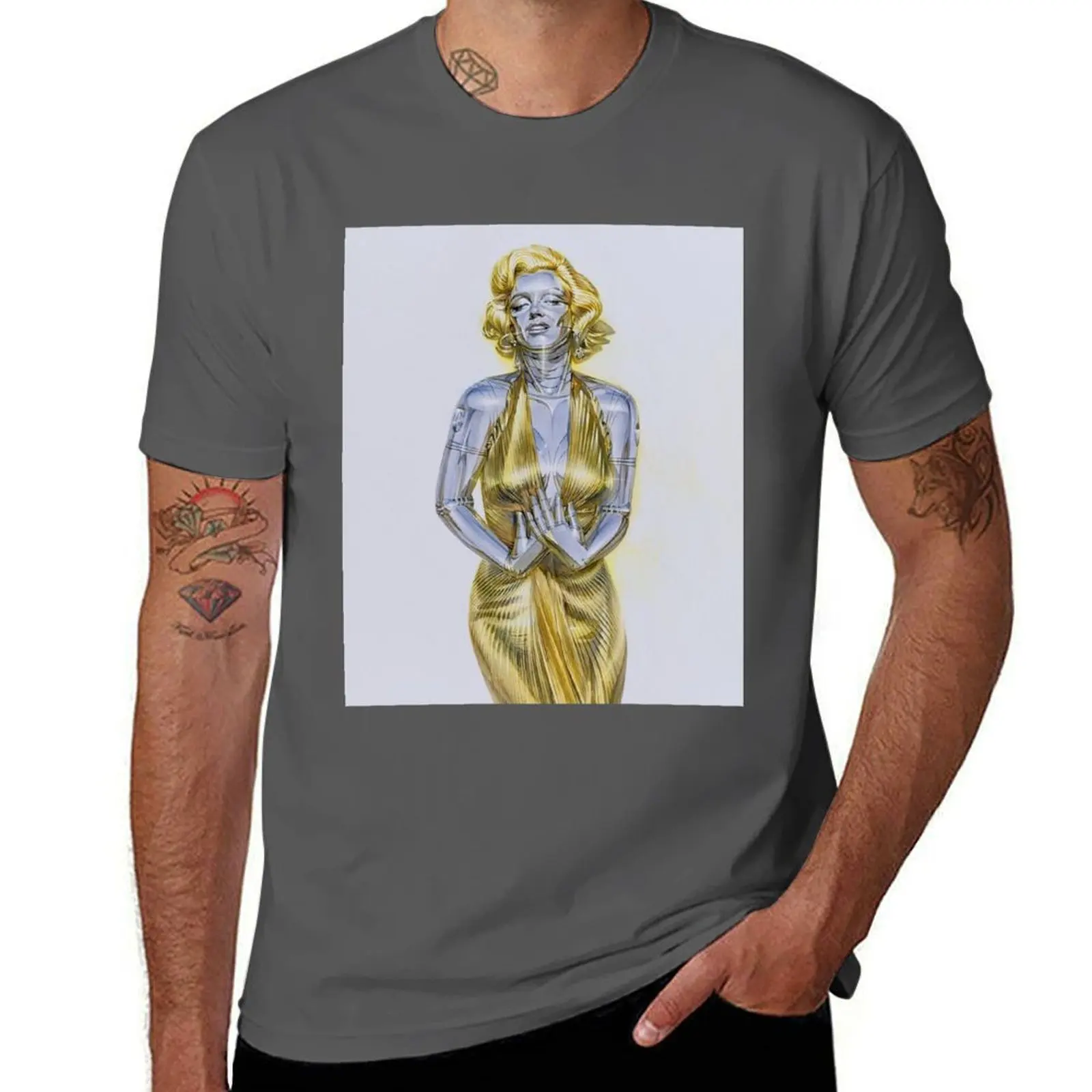 

Donna Doll Sorayama Hajime Mad T-Shirt Casual Loose Fit Short Sleeve T-Shirt
